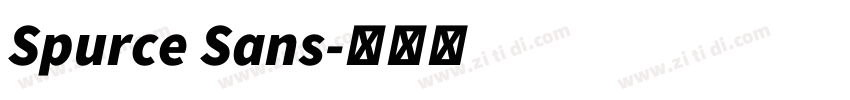Spurce Sans字体转换 Spurce Sans字体转换